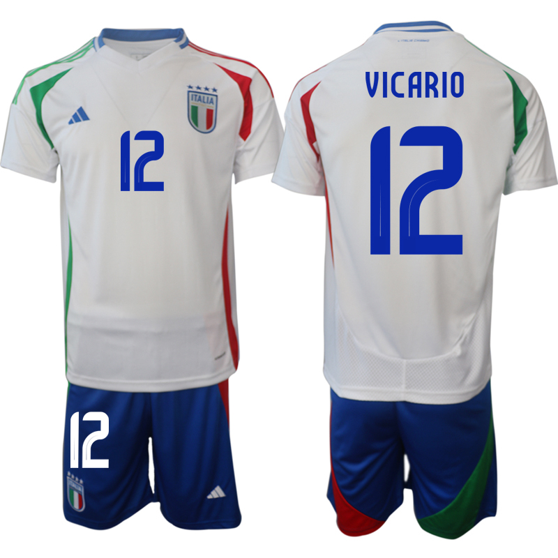Men 2024-2025 Season Italy away white #12 Soccer Jersey->indianapolis colts->NFL Jersey